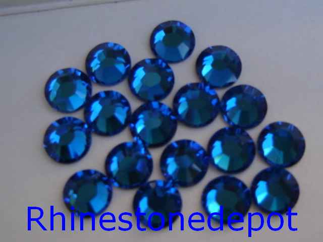 18 pieces 34ss CAPRI BLUE Swarovski Rhinestones