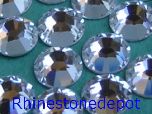Size 5SS 1.8mm-1.9mm Austrian Crystal Flat Back Crystal Rhinestone / Sold  by the Gross 144 Pieces / Dance Costume Rhinestone Decorations 