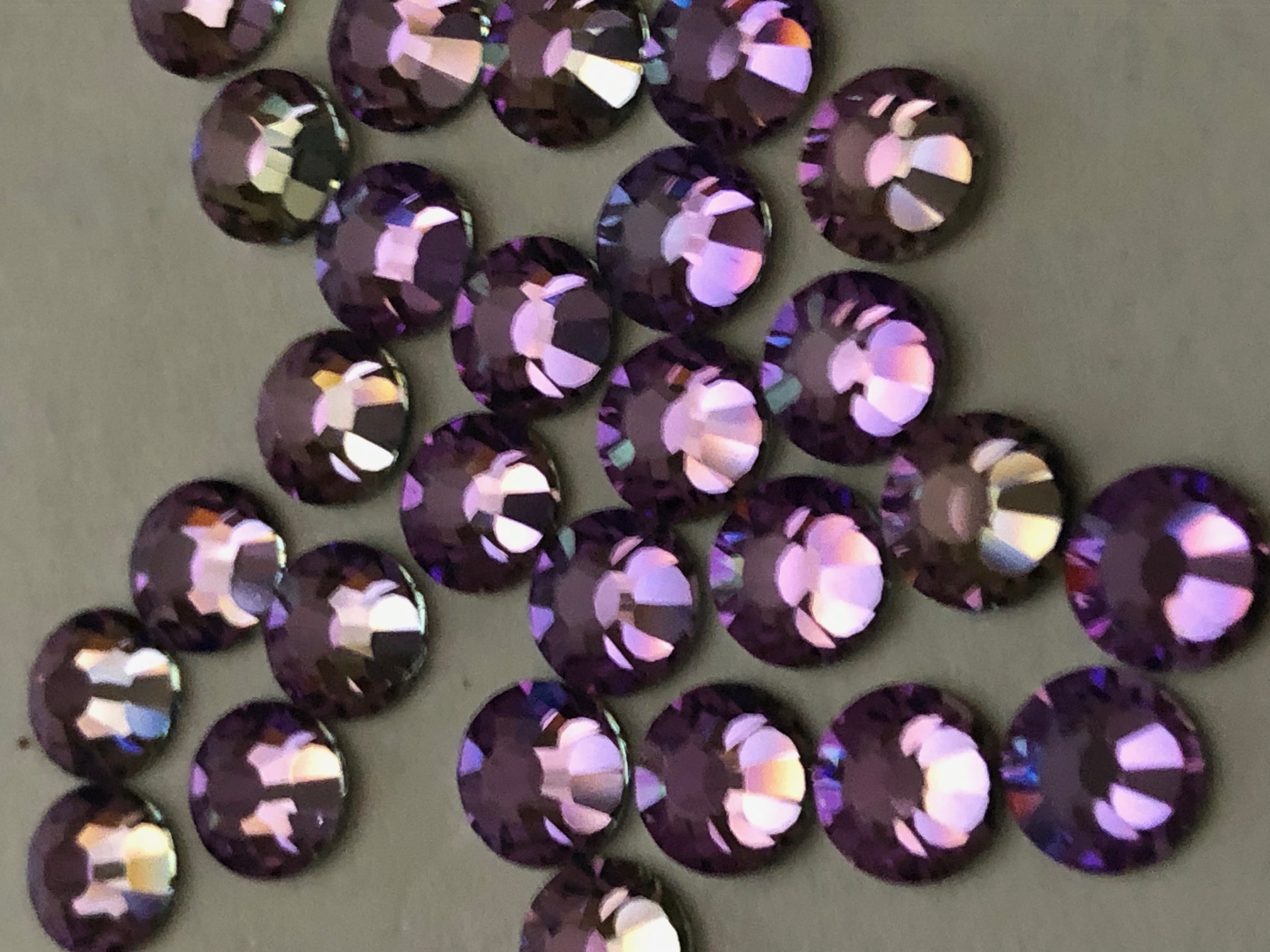 72 pcs. 20ss LIGHT SAPPHIRE AB (maxima) FLATBACK PRECIOSA